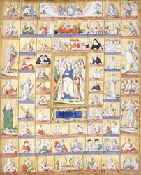 Mindenszentek Szent Péterrel a közepén, 1560 körül