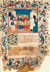 Bankügy, Veneto-Bolognese School (miniatűr) (lásd még: 60916-7 és 60919)