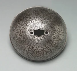 Pohár kard markolatból, 1650-75 körül (acél)