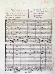 Lodoiska kottáinak első oldala (4. jelenet), Luigi Cherubini operája