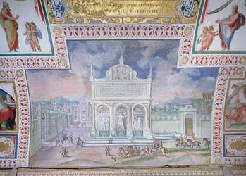Mózes-kút, Piazza San Bernardo, Róma