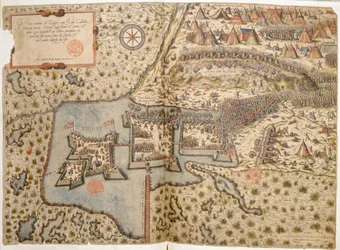 A szigetvári csata általános képe, 1566