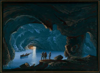 Capri szigete, a Kék-barlang
