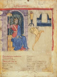 MS.86-1972. f.2r Palesztina konzuli, a Notitia Dignitatumtól