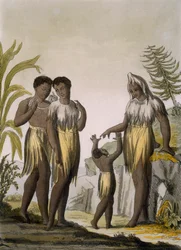 A nyugat-afrikai Cazegut őslakosai, 1820-30-as évek körül