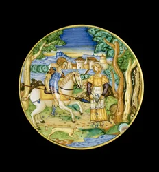 L vagy Lu.Ur Picus és Circe tányérja.