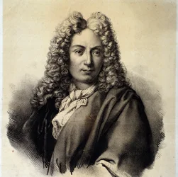 Arcangelo Corelli (1653-1713) olasz zeneszerző és hegedűművész portréja