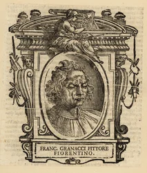 Francesco Granacci, a firenzei reneszánsz olasz festő portréja