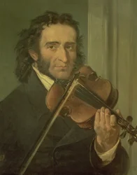 Niccolò Paganini portréja (1782-1840)