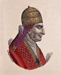 VI. Gergely pápa portréja (Gregorio, Gregorius vagy Gergely) (1045-1046)