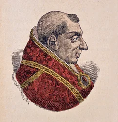 V. Márton pápa (Martinus vagy Martino) portréja (1417-1431)