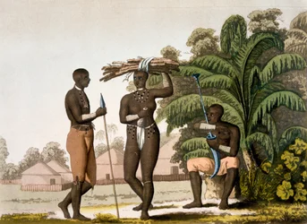 Délkeleti partvidék: fekete népcsoport, az 1820-as-30-as évek