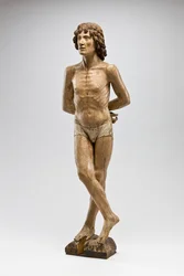 St. Sebastian, 1500 körül (polikróm fa)
