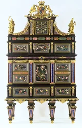 A Badminton-szekrény, kb. 1720-32