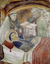 Szent Scholastica halála (freskó)