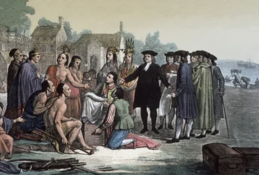 William Penn, 1820 körül (metszet)
