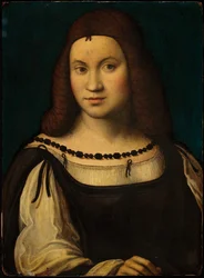 Hölgy portréja (tempera a panelen)
