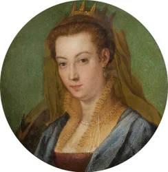 Szent Katalin (olaj, réz)