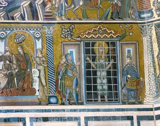 Szent János bebörtönözve (mozaik)
