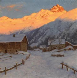 Este a hegyen, Haute-Savoie