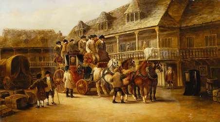 Felszállás a londoni autóbuszra, 1879