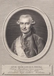 Ove Høegh-Guldberg portréja