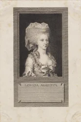 Louisa Augusta hercegnő portréja