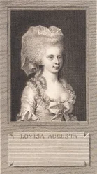 Louise Augusta hercegnő portréja