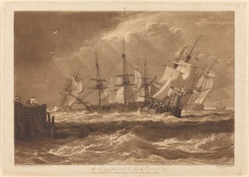 Ships in a Breeze, 1808-ban jelent meg.