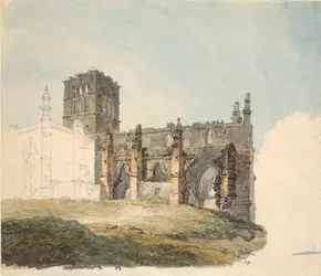 A romos apátság Haddingtonban, 1794