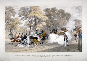 Merényletkísérlet Viktória királynő ellen, Constitution Hill, Westminster, London, 1840