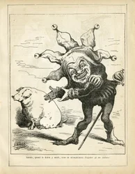 J. Blass (1847-1892) illusztrációja a Le Tribouletben