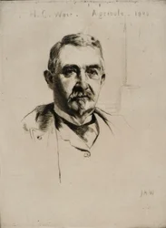 H.C. Weir ezredes portréja (Agricola)