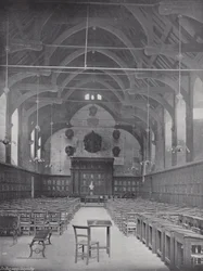 Palacsintázás a Westminster Iskolában, a Nagyteremben