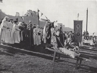 A walesi Eisteddfod, a Gorsedd megnyitása