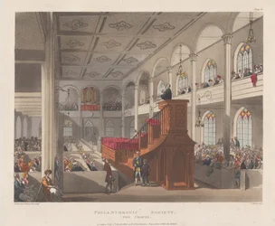 Filantropikus Társaság, The Chapel, 1809. április 1., 1809. április 1.