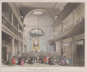 A római katolikus kápolna, Lincolns Inn Fields, 1808. április 1., 1808. április 1.