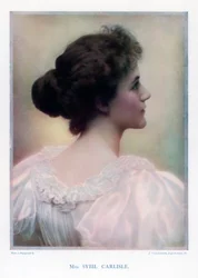 Sybil Carlisle, színésznő, 1901.