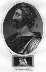 Nagy Károly vagy Nagy Károly, a frankok királya és a római római császár, 1805.