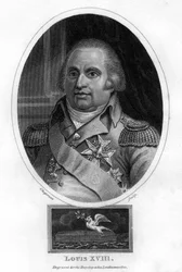 XVIII. Lajos francia király, 1820.
