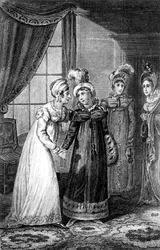 Az utolsó interjú őfelsége és Charlotte hercegnő között, 1820.