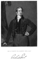 Robert Peel, a 19. századi brit államférfi