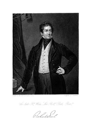 Robert Peel, brit államférfi, 19. század.