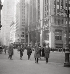 Lower Broadway, New York City, USA, XX. század