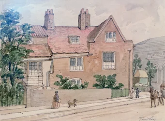 Régi házak Kennington Greenben, 1855