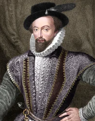 Sir Walter Raleigh angol író, költő, udvaronc, kalandor és felfedező, 1821