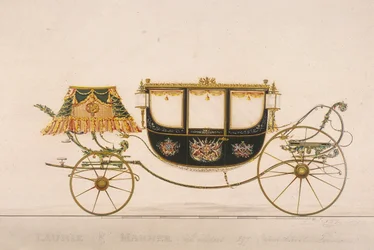 William Hunter polgármester polgári kocsija, 1851