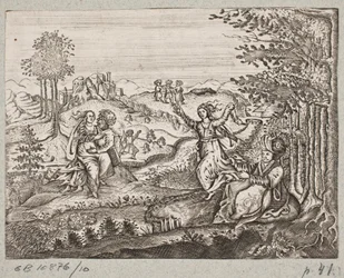Illusztráció: Adam Olearius: „Perzsa Rosenthal, Schich Saadi zseniális költő […]”, Schleswig 1660