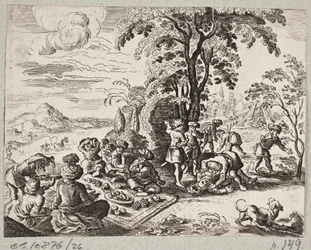 Illusztráció: Adam Olearius: „Perzsa Rosenthal, Schich Saadi zseniális költő […]”, Schleswig 1660
