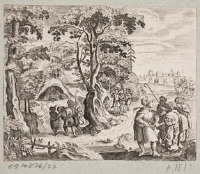 Illusztráció: Adam Olearius: „Perzsa Rosenthal, Schich Saadi zseniális költő […]”, Schleswig 1660